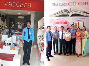 Bảo vệ nhà sách - cửa hàng